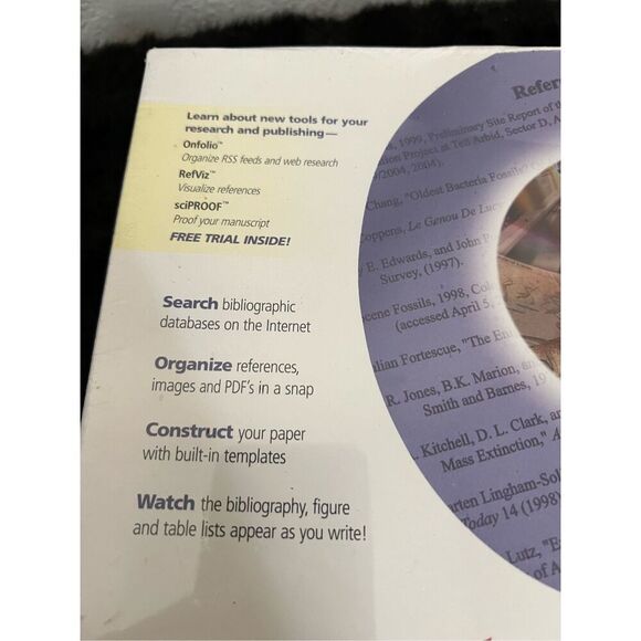 Researchsoft Endnote 9  for Windows XP, Windows 2000 (ISIR5901 sealed - Picture 2 of 5